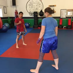 OutFox MMA - Miss Teresa Ives getting that work in at OutFox