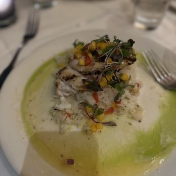 Chart House - Grouper with Rice Mango Chutney - Seafood Near Me - Jacksonville, Florida