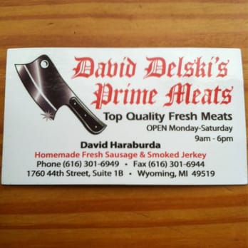 Delski's Prime Meats - a butcher knife - Meat Shops Near Me - Wyoming, Michigan Delski's Prime Meats - a butcher knife - Meat Shops Near Me - Wyoming, Michigan