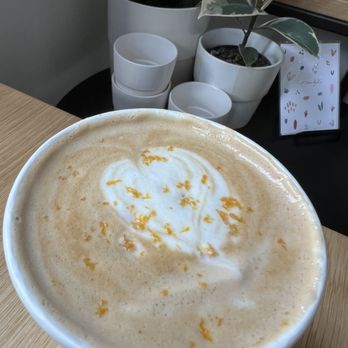 Mr West Coffee - Coconut orange cream - a seasonal drink - Wine Bars Near Me - Seattle, Washington Mr West Coffee - Coconut orange cream - a seasonal drink - Wine Bars Near Me - Seattle, Washington