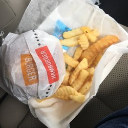 Jack's Family Restaurant - My burger with fries
