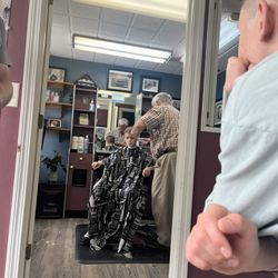 Moe's Styling Center - Two down and in the third! Military ready on the right! Thank you Moe!