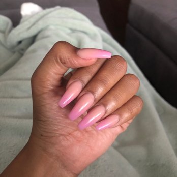 Allure Nail Spa - Acrylic Ombré full set - Nail Salons Near Me - Atlanta, Georgia