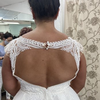 Sew Elegant - Before they fix the back. - Sewing & Alterations Near Me - San Diego, California Sew Elegant - Before they fix the back. - Sewing & Alterations Near Me - San Diego, California