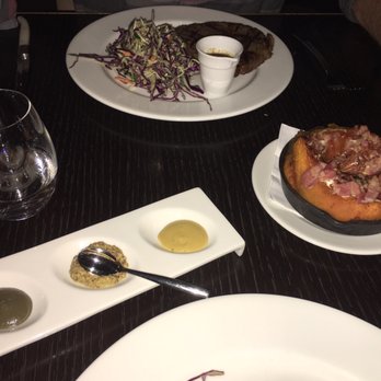 Blackbird - House made mustards, side of roasted pumpkin w/bacon - Cocktail Bars Near Me - Brisbane, QLD