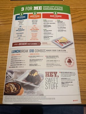 Menu photo 1 Chili's Niagara Falls, NY