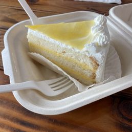 Lilikoi cake Lilikoi cake