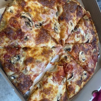 Canadian Pizza Plus - re not enough mushrooms and ham was too salty... - Pizza Near Me - Burnaby, British Columbia Canadian Pizza Plus - re not enough mushrooms and ham was too salty... - Pizza Near Me - Burnaby, British Columbia