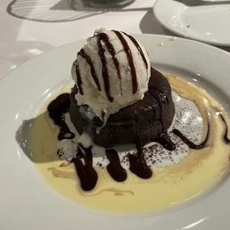 Chocolate lava cake Chocolate lava cake