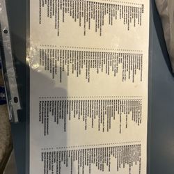 Soulard Spice Shop - Spice menu