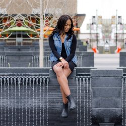 CHELSEA Matte Charcoal Rain Boots