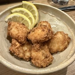 Monkfish karaage