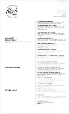 Menu photo 4 Nosh Bar Costa Mesa, CA Menu photo 4 Nosh Bar Costa Mesa, CA