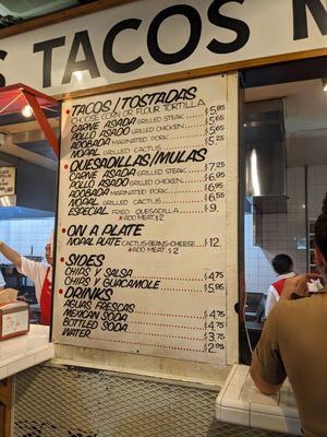 Menu photo 6 Los Tacos No.1 New York, NY Menu photo 6 Los Tacos No.1 New York, NY