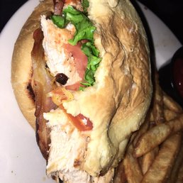 Grilled Chicken sandwich with fries Grilled Chicken sandwich with fries