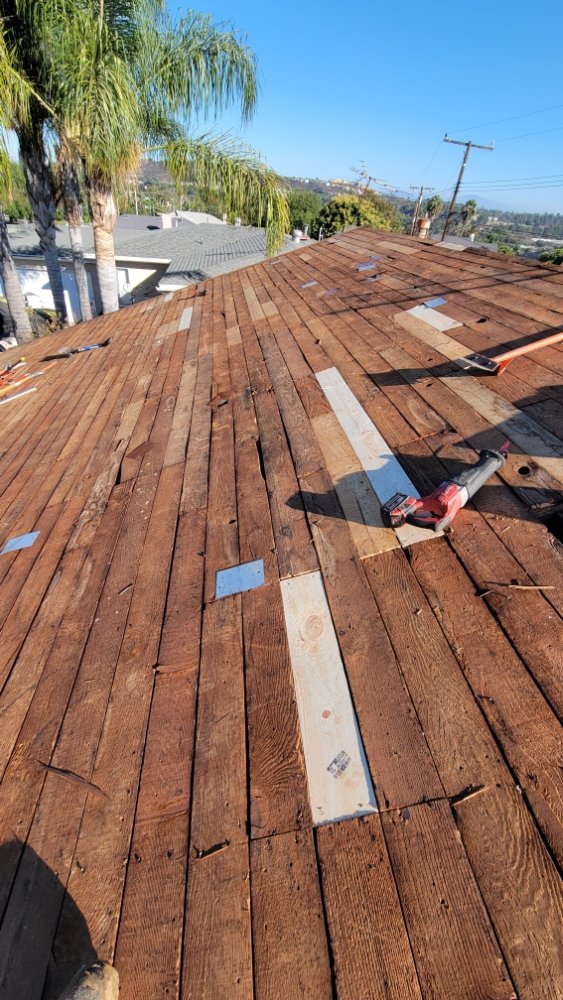 Slide of Roofing Business