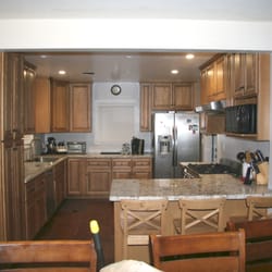 Budget Cabinets - Ginger Glaze complete kitchen