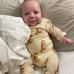Midnight Mama - Our son after a full night's sleep!
