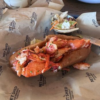 The Net Shed - Lobster roll (loaded with lobster meat!) - Seafood Markets Near Me - Everett, Washington