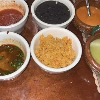 El Taco Loco - Rice and beans, consume, salsa for chips, red and green salsa - Tacos Near Me - Silver Spring, Maryland