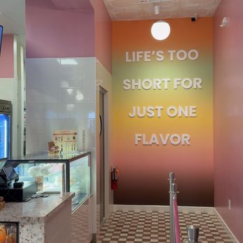 The Original Rainbow Cone - Super cute inside - Ice Cream & Frozen Yogurt Near Me - Laguna Beach, California
