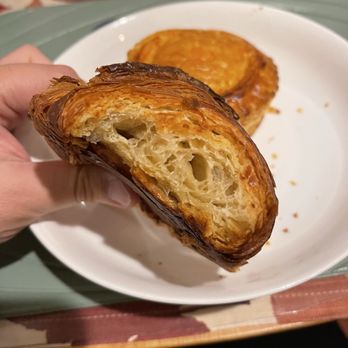 Bakers Bench - Inside of vegan plain croissant - Bakeries Near Me - Los Angeles, California