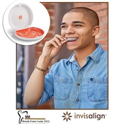 Brenda Evans-Louka, DDS - Invisalign is an invisible & comfortable orthodontic alignment option to the traditional metal braces alternative.
