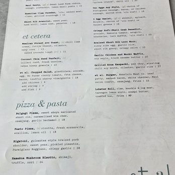 et al. - Brunch menu 3/1/26 - Breakfast & Brunch Near Me - Honolulu, Hawaii et al. - Brunch menu 3/1/26 - Breakfast & Brunch Near Me - Honolulu, Hawaii