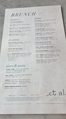 Menu photo 8 et al. Honolulu, HI Menu photo 8 et al. Honolulu, HI