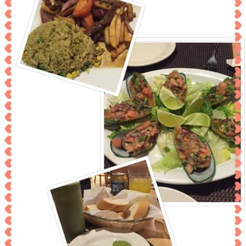 Inkas - Lomo Saltado, mussels, inka cola and hot green sauce. - Peruvian Near Me - Irvine, California