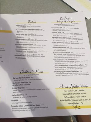 Menu photo 5 The Terrace Grille Bar Harbor, ME Menu photo 5 The Terrace Grille Bar Harbor, ME
