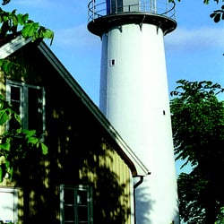 Smygehuk Vandrarhem STF - The lighthouse beside Smygehuk Hostel.
