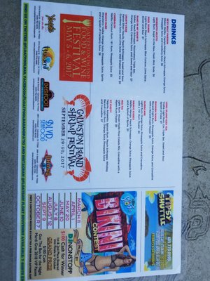 Menu photo 7 Float Pool & Patio Bar Galveston, TX Menu photo 7 Float Pool & Patio Bar Galveston, TX