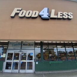 Exterior outside entrance of Food4Less - Santa Ana, California Exterior outside entrance of Food4Less - Santa Ana, California