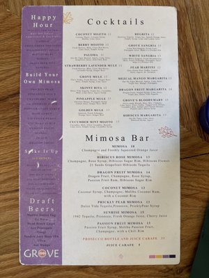 Menu photo 2 Grove Brunch Cafe El Paso, TX Menu photo 2 Grove Brunch Cafe El Paso, TX
