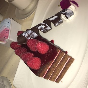 The Range Steakhouse - Chocolate Raspberry Torte for dessert - Steakhouses Near Me - Laughlin, Nevada The Range Steakhouse - Chocolate Raspberry Torte for dessert - Steakhouses Near Me - Laughlin, Nevada