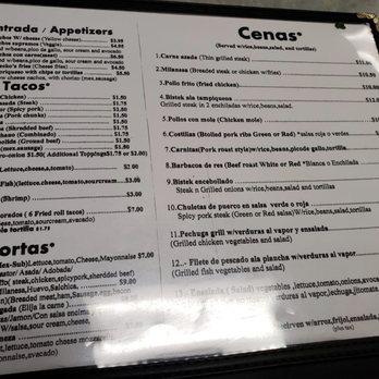 Don Checko's Mexican Restaurant - Menu - Mexican Near Me - Chambersburg, Pennsylvania