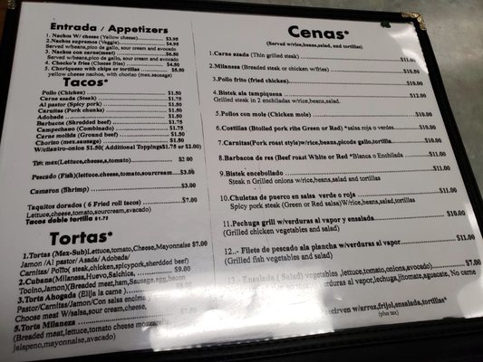 Menu photo 3 Don Checko's Mexican Restaurant Chambersburg, PA