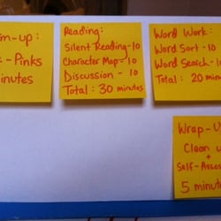 Liana The Reading Tutor - I like to provide organization and structure for both myself and my students. This is a sample agenda, used for a session.