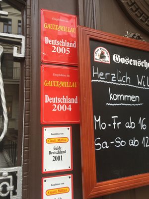 Menu photo 2 Gosenschenke "Ohne Bedenken" Leipzig, SN Menu photo 2 Gosenschenke "Ohne Bedenken" Leipzig, SN