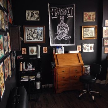 Black Mass Tattoo - Tony Perez's room - Tattoo Near Me - Austin, Texas
