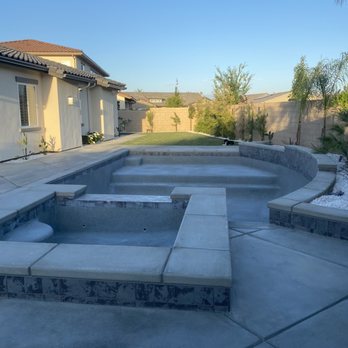 Vineyard Pools - Our pool! - Landscaping Near Me - Clovis, California