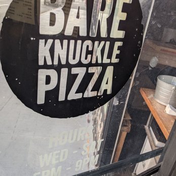 Bare Knuckle Pizza - The storefront and hours - Pizza Near Me - Oakland, California