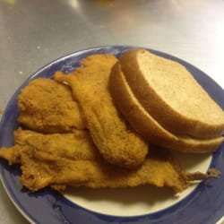 J & C Seafood - What a sandwich