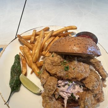 Little Uluh - Soft shell crab burger - Coffee & Tea Near Me - Queens, New York