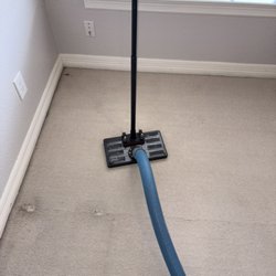 Above & Beyond Cleaning & Restoration - Pet stains & odors removed from carpet & pad with powerful vacuum & water claw subsurface extraction equipment.