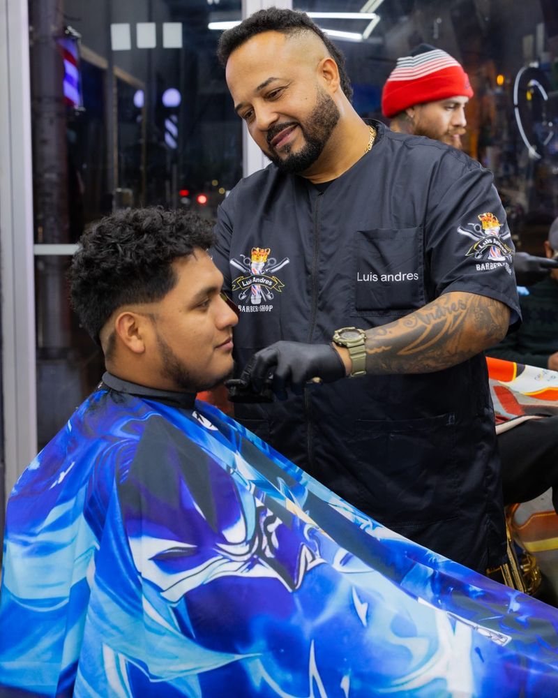 Something Different Barber Shop Logo