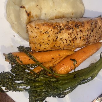 Yard House - Whiskey Glazed Salmon - New American Near Me - West Nyack, New York Yard House - Whiskey Glazed Salmon - New American Near Me - West Nyack, New York
