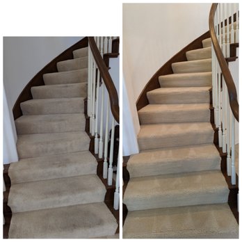 Pleasant Hill Carpet Cleaning - Restorative stair Clean before and after - Carpet Cleaning Near Me Pleasant Hill Carpet Cleaning - Restorative stair Clean before and after - Carpet Cleaning Near Me