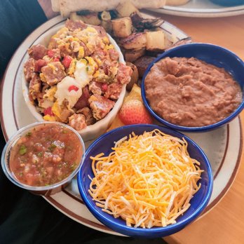 New Moon Cafe - Breakfast burrito... Deconstructed for me :) - Barbeque Near Me - East Quogue, New York New Moon Cafe - Breakfast burrito... Deconstructed for me :) - Barbeque Near Me - East Quogue, New York